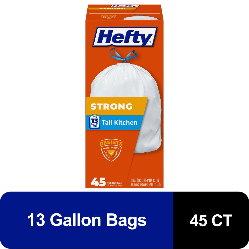 Hefty Tall Kitchen 45 ct 13 gal product image 1