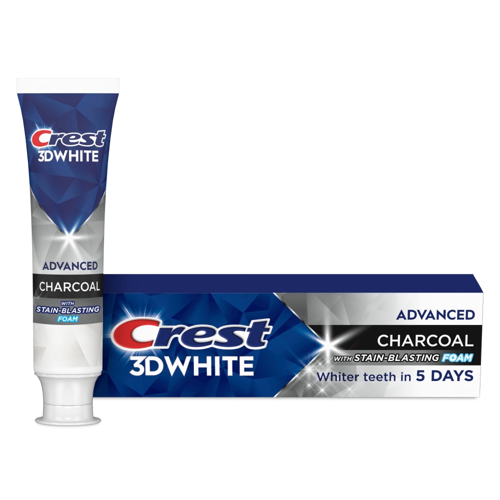 Crest 3D White 3.3 oz Charcoal product image 1
