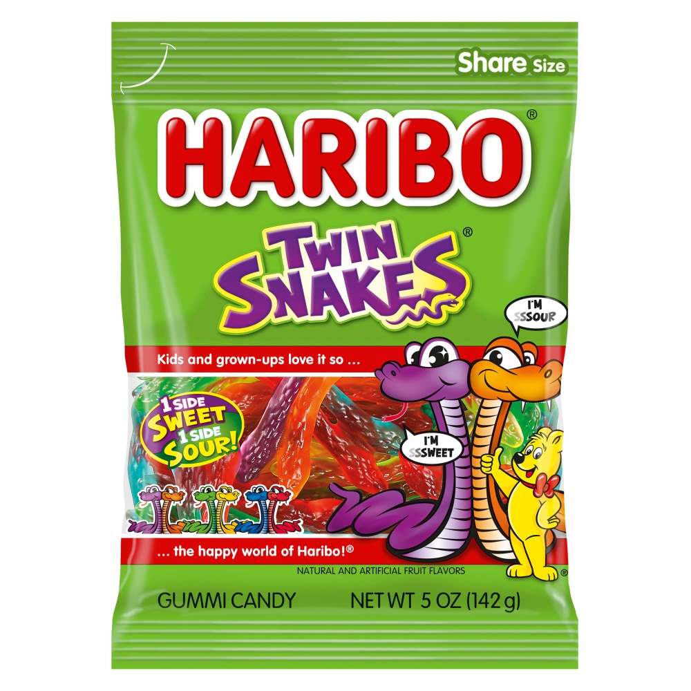 Haribo 5 oz Gold Twin Snakes product image 1