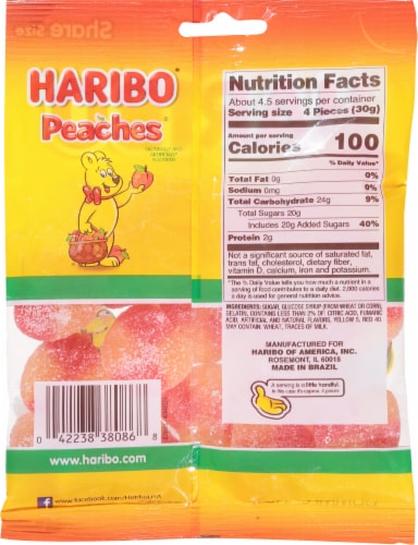 Haribo 5 oz Bears Peach 5 oz product image 1