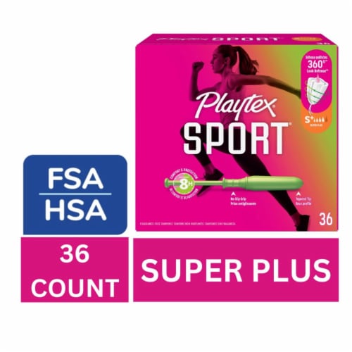 Playtex Sport 36 ct Super + Unsc product image 1