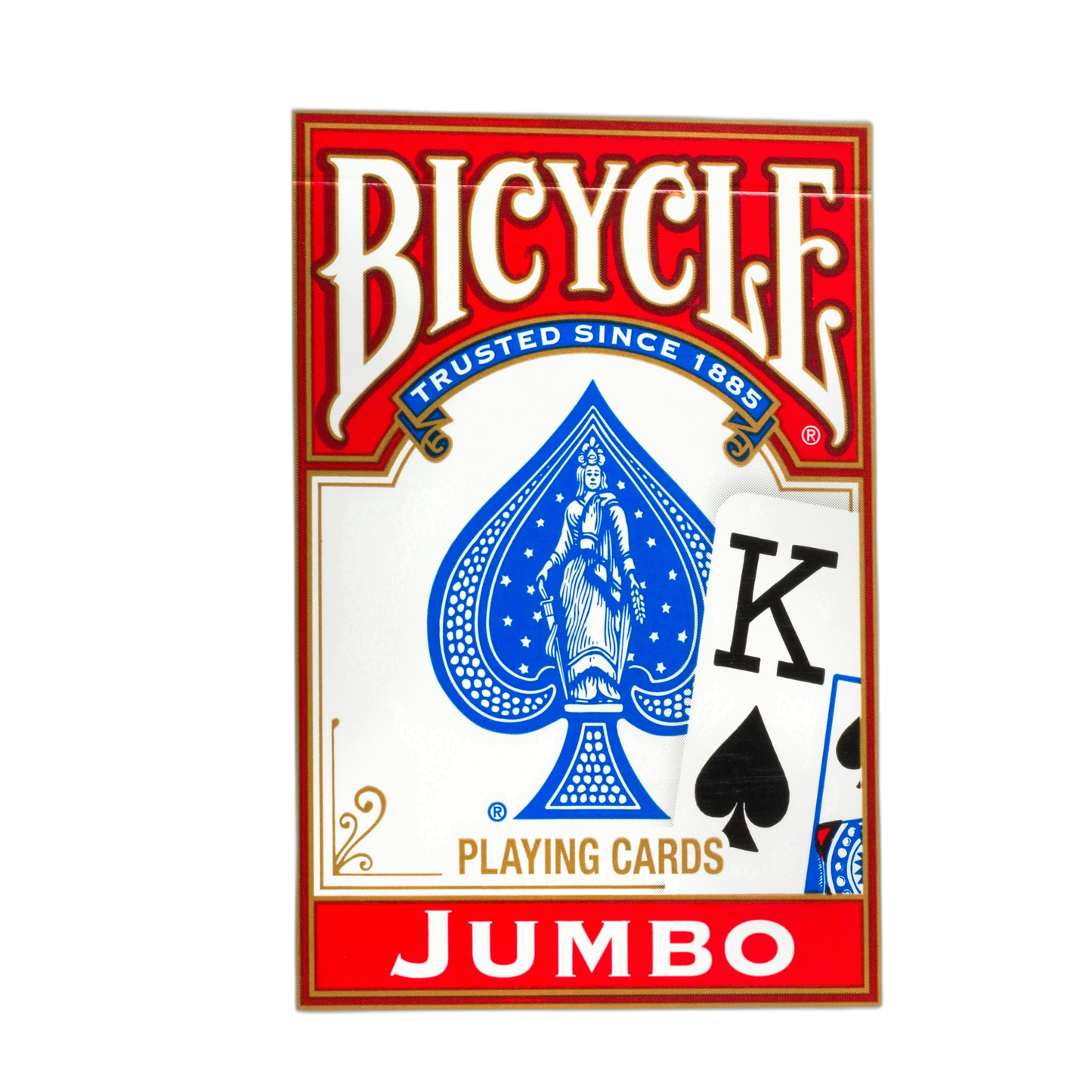 Springbok Bicycle Poker Size Jumbo Index Playing Cards (Colors May Vary)