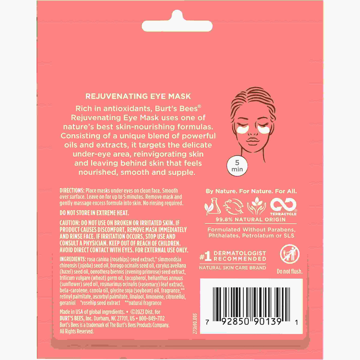 Burt's Bees Rejvntg Eye Mask product image 1