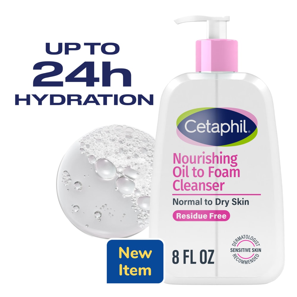 Cetaphil Nourish Oil FM Clns 8 oz product image 1