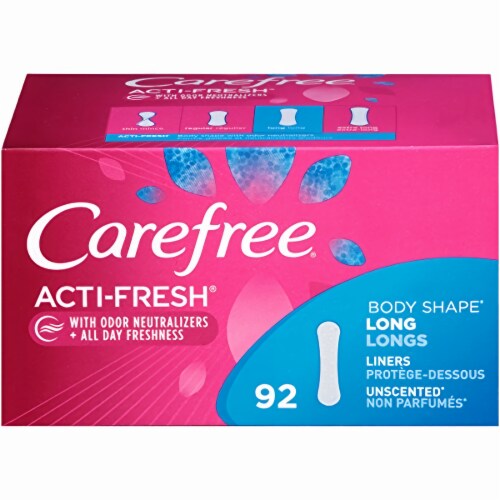 Carefree 92 ct Longs Acti-fresh product image 1