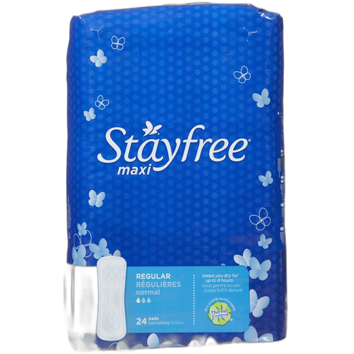 Stayfree Regular Maxi Pads - 24 ct