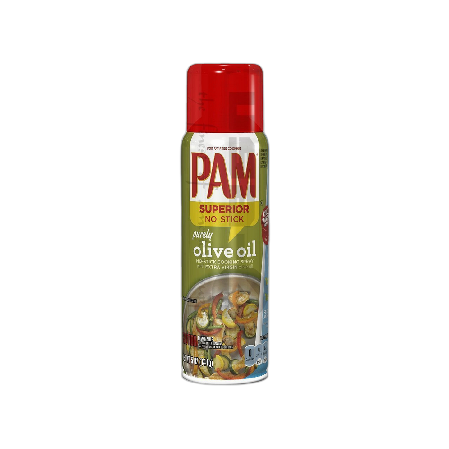 PAM 100% Natural Olive Oil Cooking Spray 5 oz (Pack of 12)