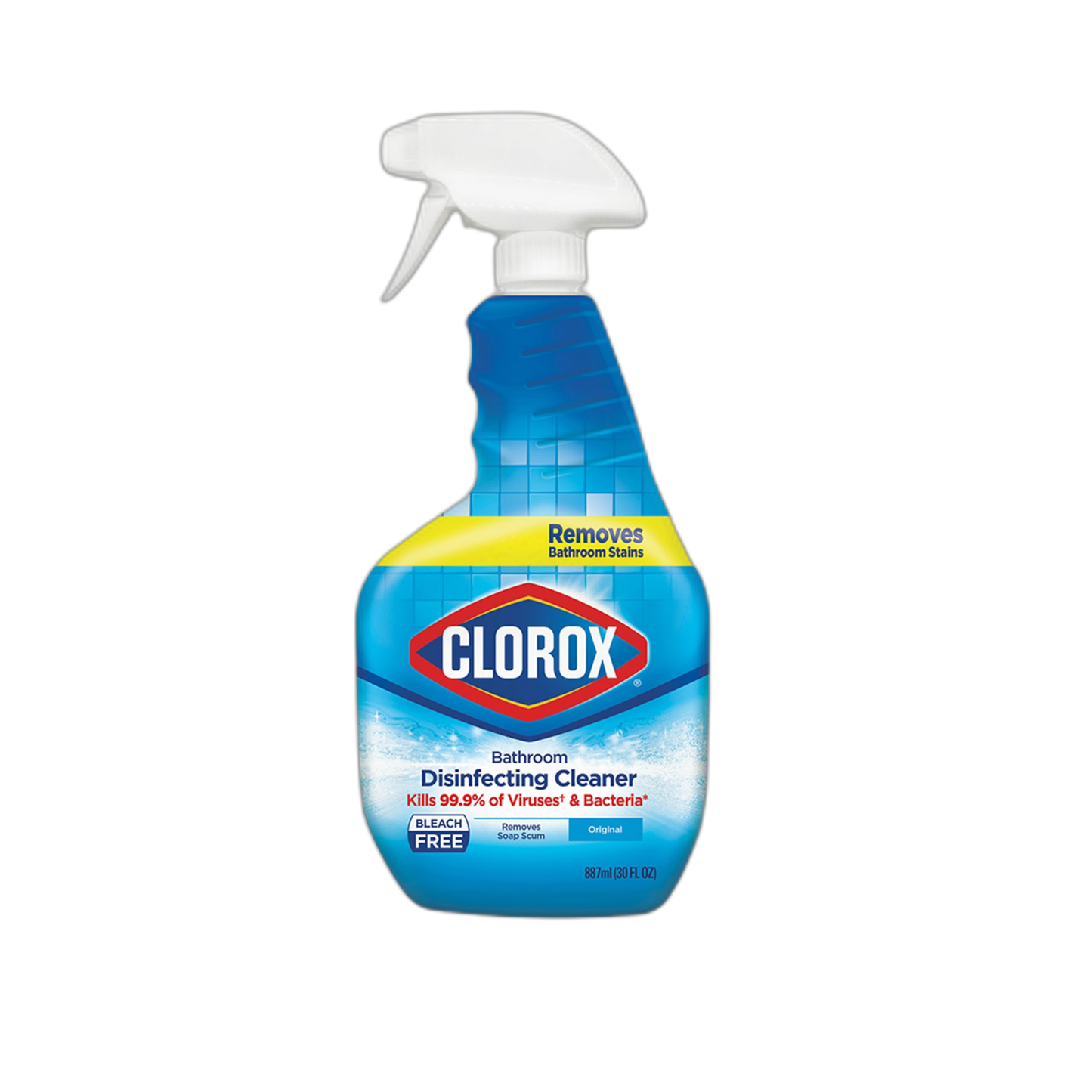 Clorox Disinfecting Bleach Free Bathroom Cleaner, 887ml