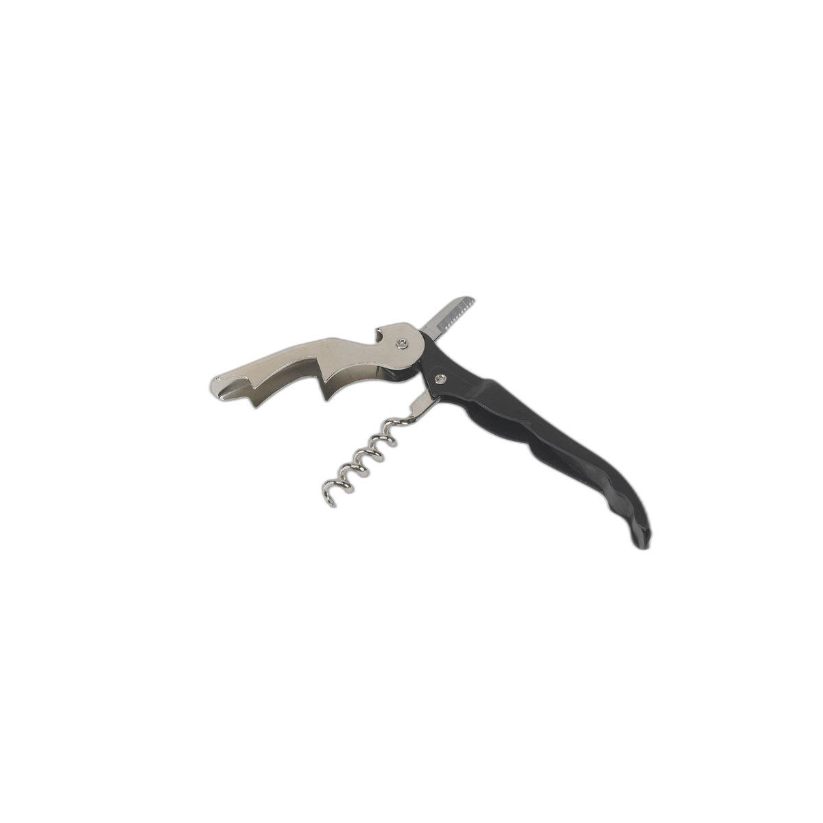 Good Cook Waiter's Corkscrew,Black & Silver,Medium