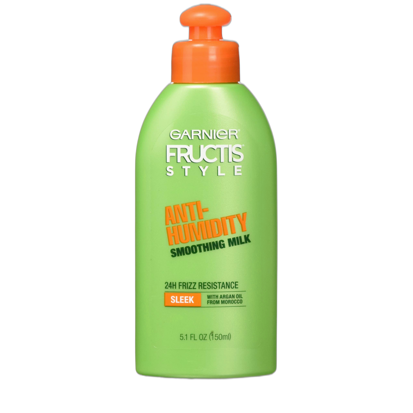Garnier Fructis Style Anti-Humidity Smoothing Milk, All Hair Types, Sleek , 5.1 oz. (Packaging May Vary)