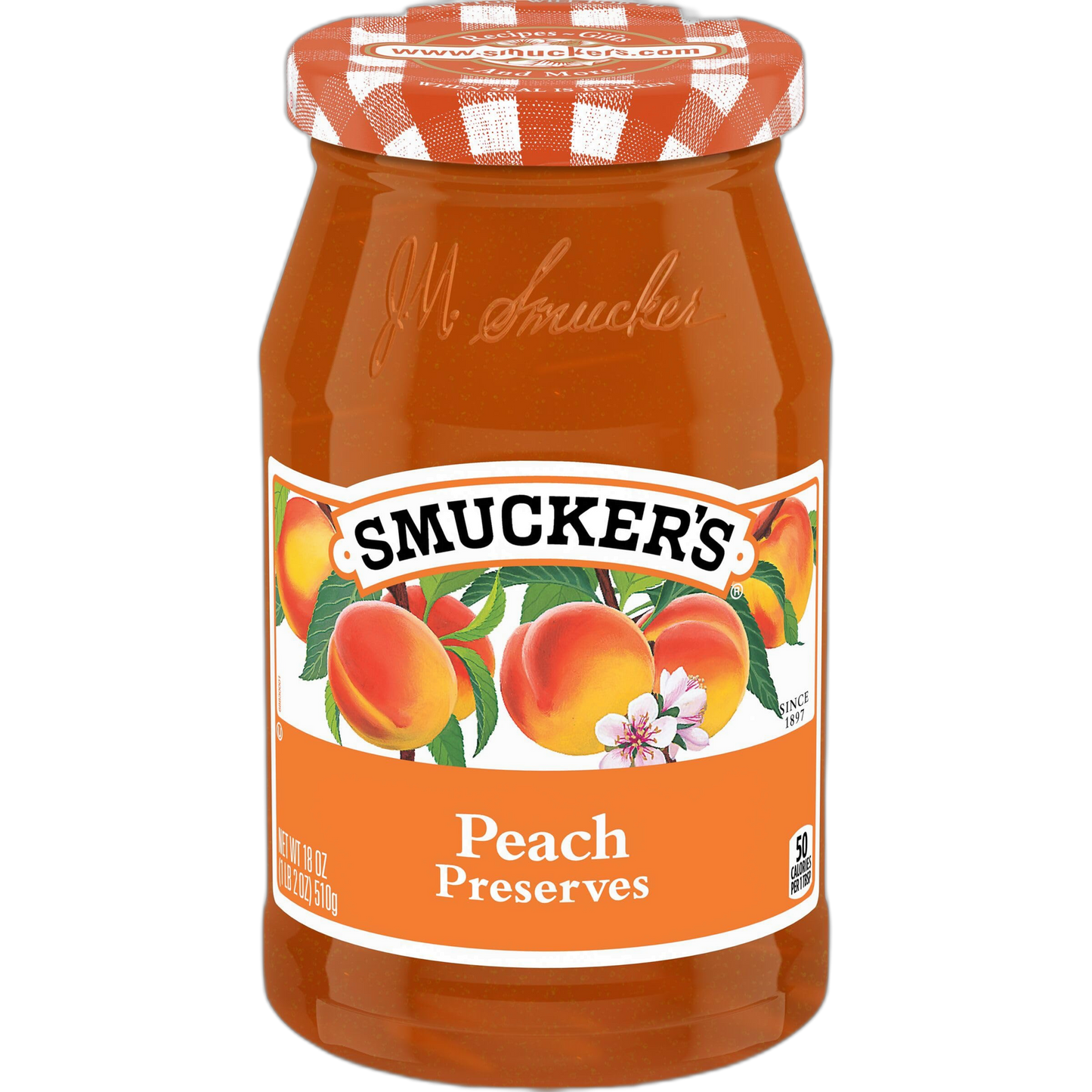 Smucker's Peach Preserves, 18 Ounces