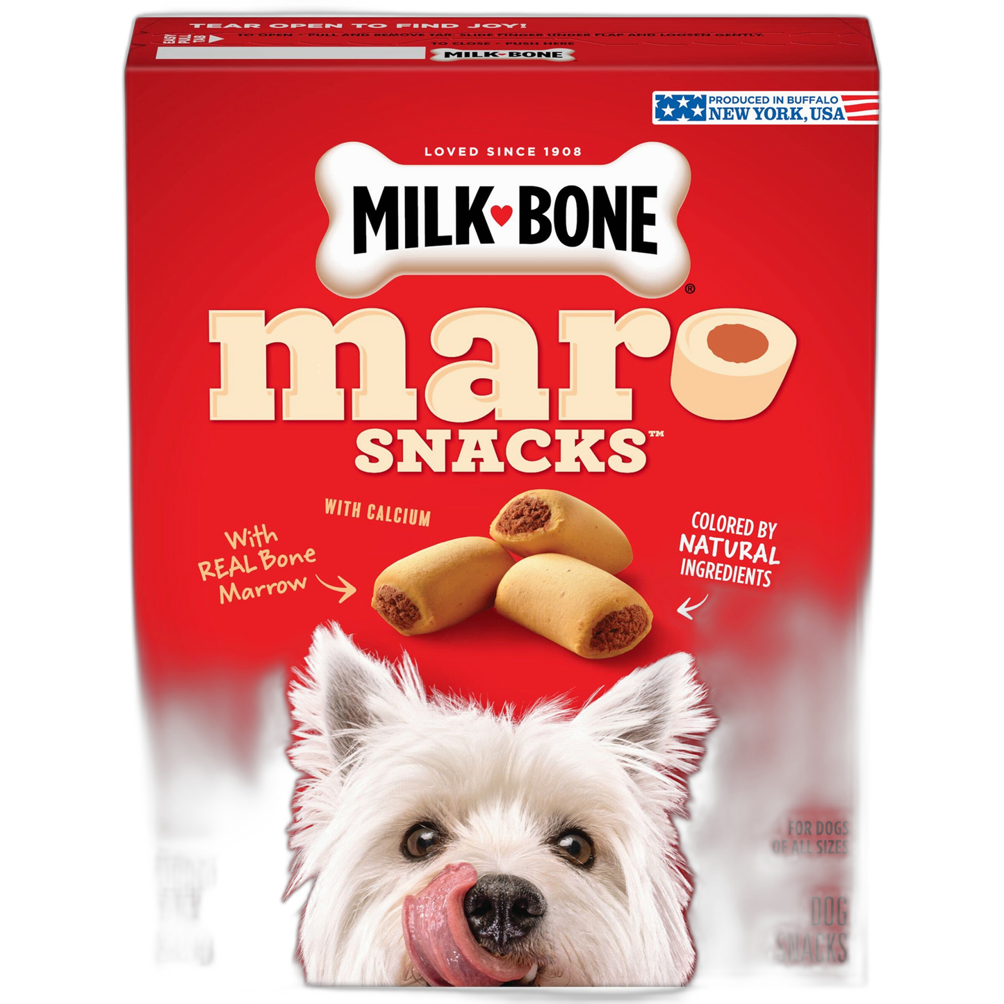 Milk-Bone MaroSnacks Small Dog Treats With Bone Marrow, 10 Ounces