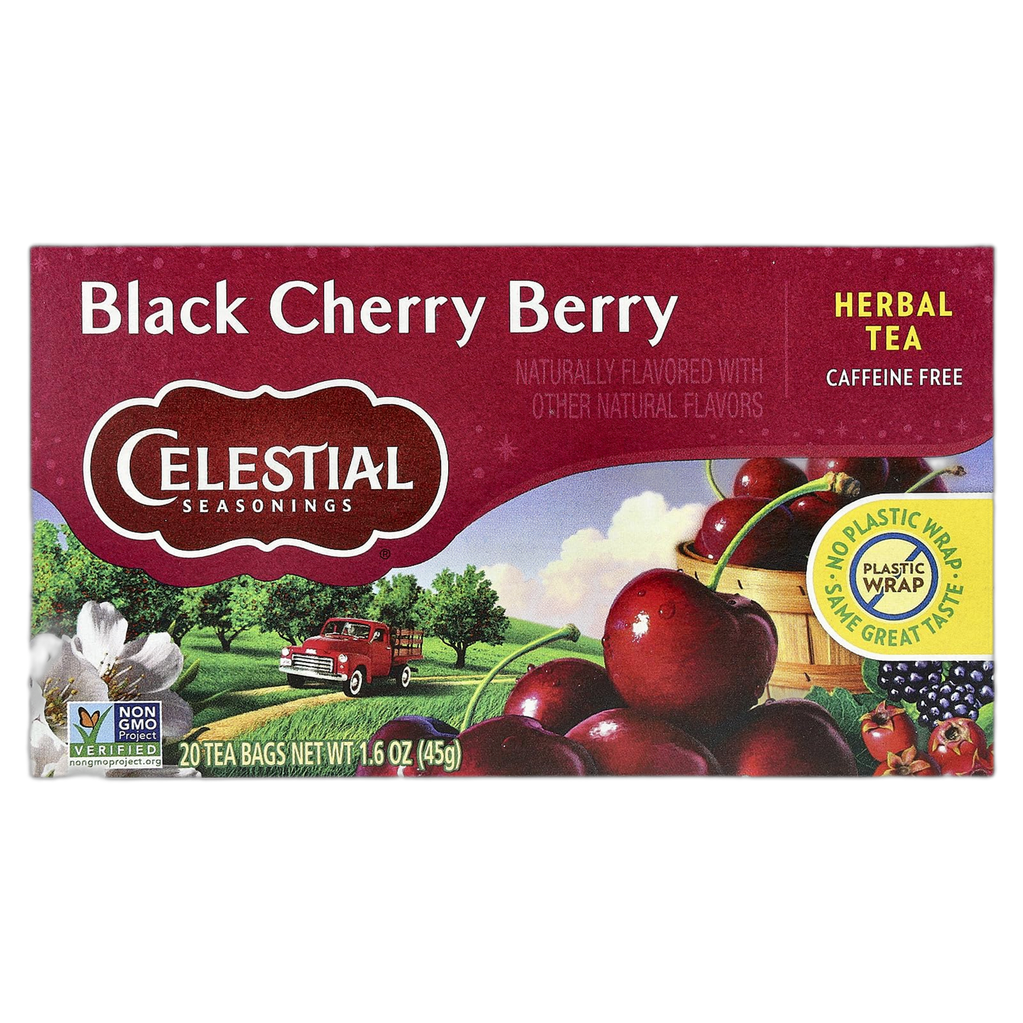Celestial Seasonings Black Cherry Berry Tea, 20 ct