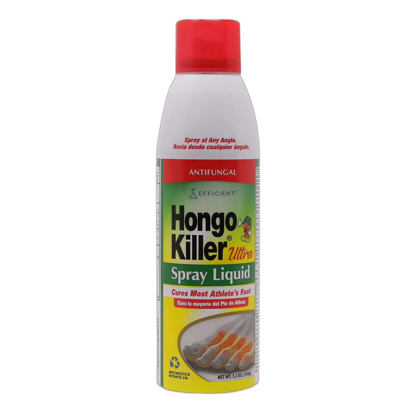 Hongo Killer Antifungal Ultra Spray Liquid 5.3oz - Athlete's Foot Treatment