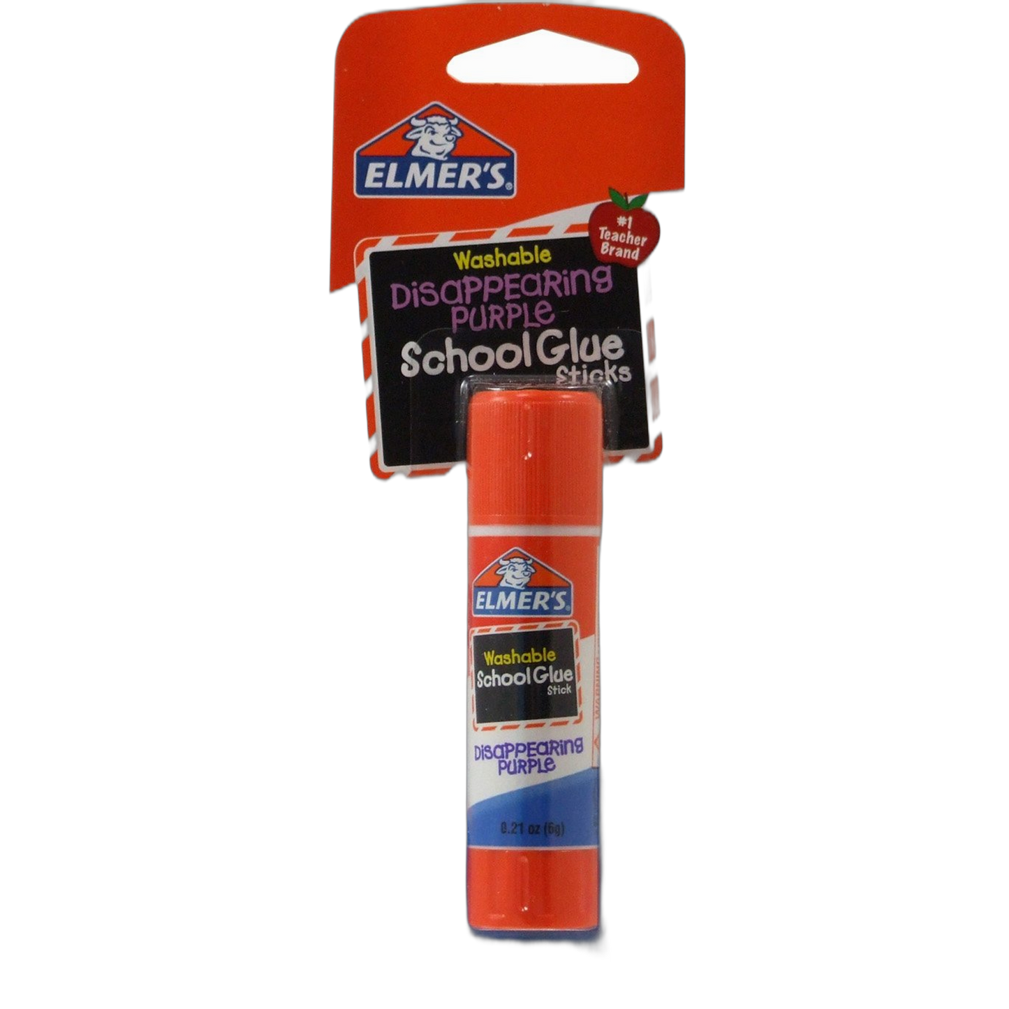Elmer's Disappearing Purple Glue Stick, 0.21 oz