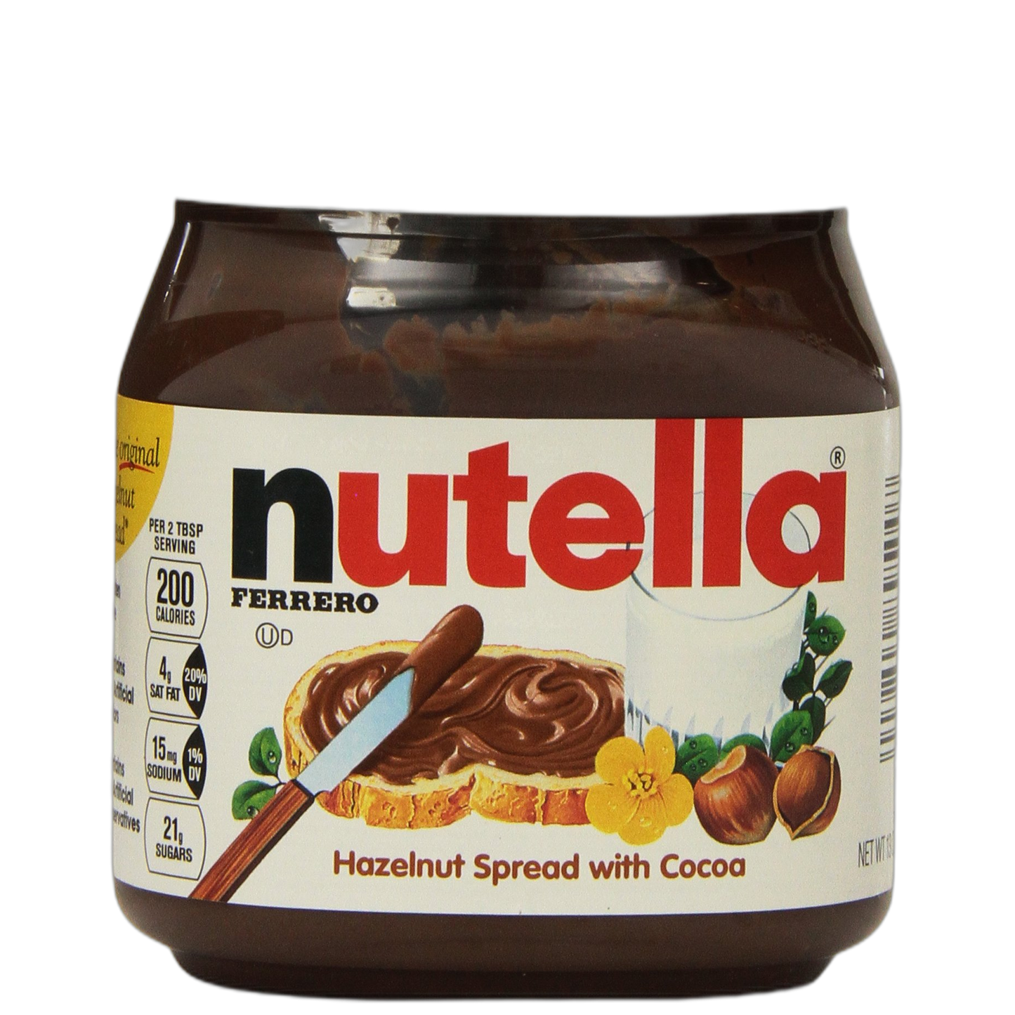 Nutella Chocolate Hazelnut Spread, 13 oz Jar, 5 Pack