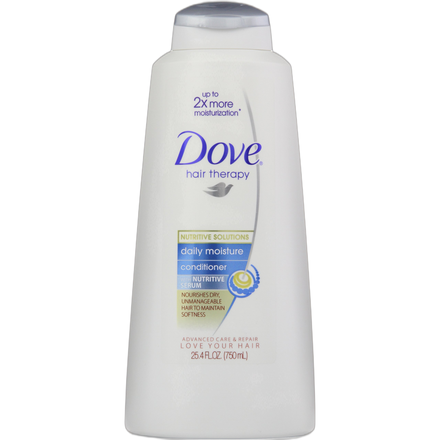 Dove Damage Therapy Daily Moisture Conditioner, 25.4 Ounce, Packaging May Vary (Pack of 2)