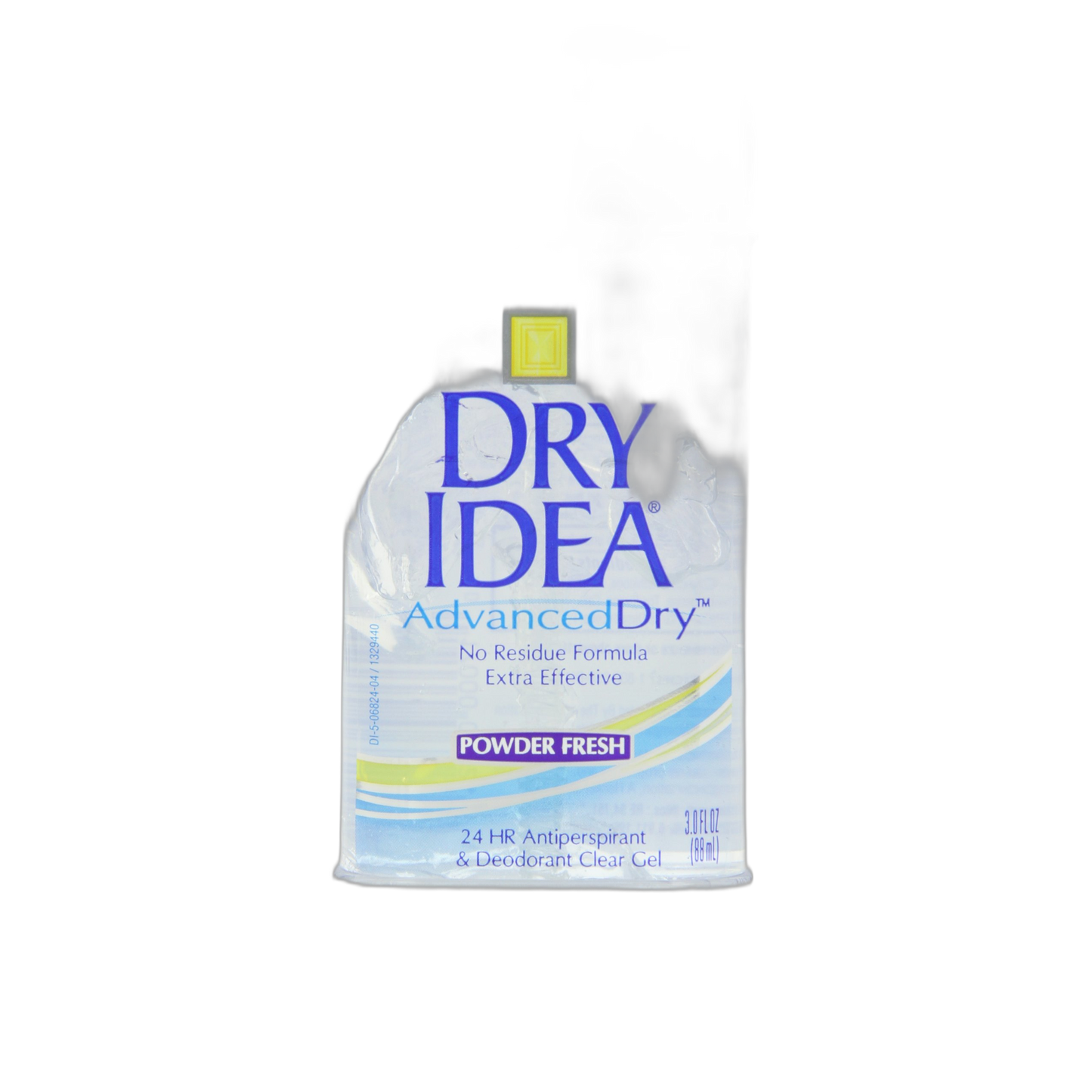 Dry Idea Advanced - Clear Gel Anti-Perspirant & Deodorant, Powder Fresh, 3-Ounce Tube (Pack of 6)