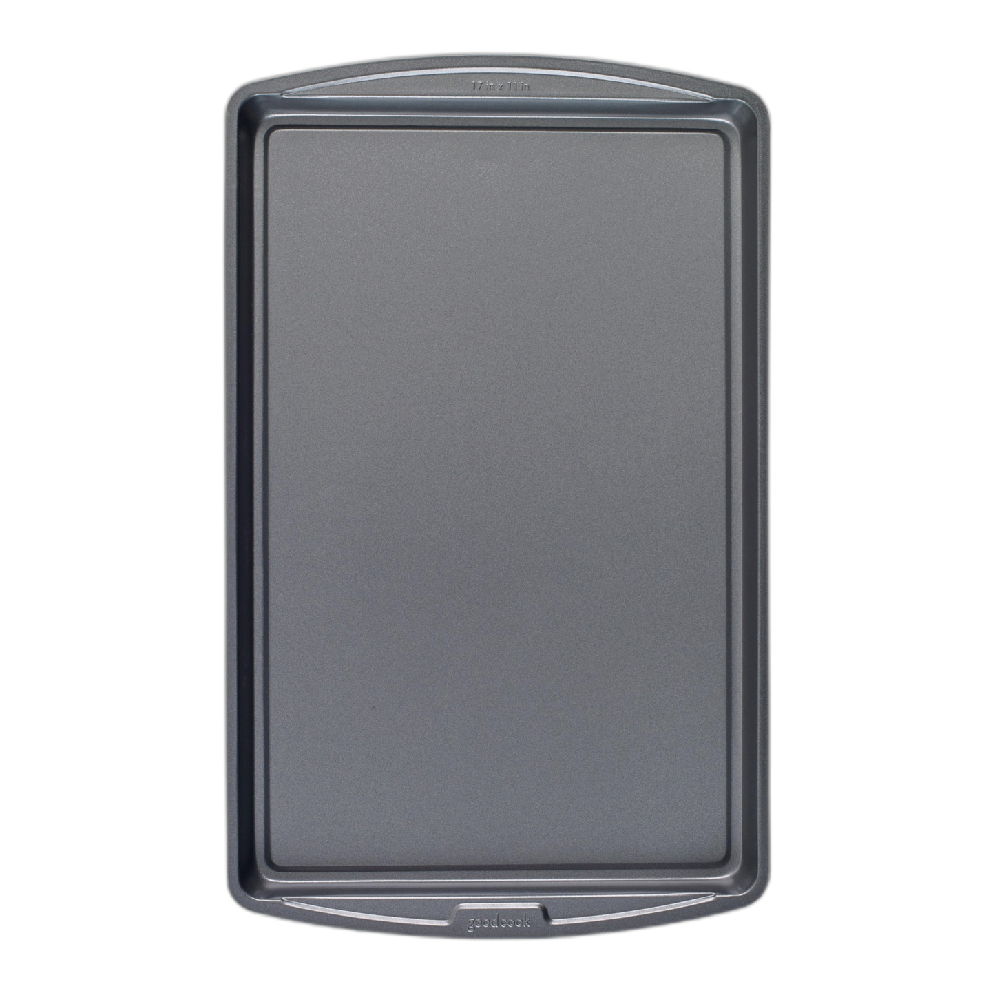 GoodCook Everyday Nonstick Steel Baking Sheet, 17" x 11", Gray, Large Cookie Sheet for Baking, Nonstick Baking Tray, Oven Tray, Non-Stick Cooking Sheet