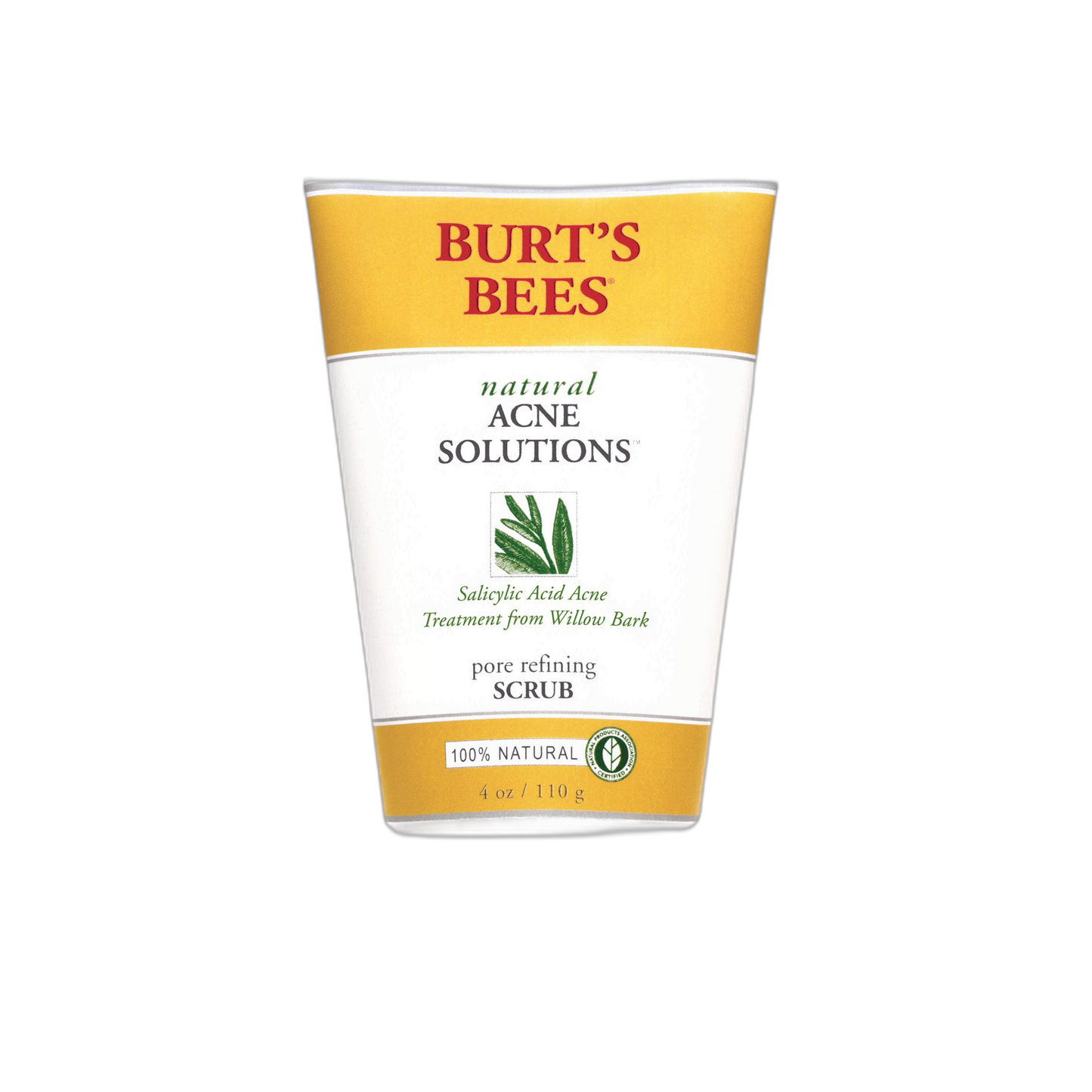 Burt's Bees Acne Pore Refining Scrub, 4-Ounce Tubes (Pack of 3)