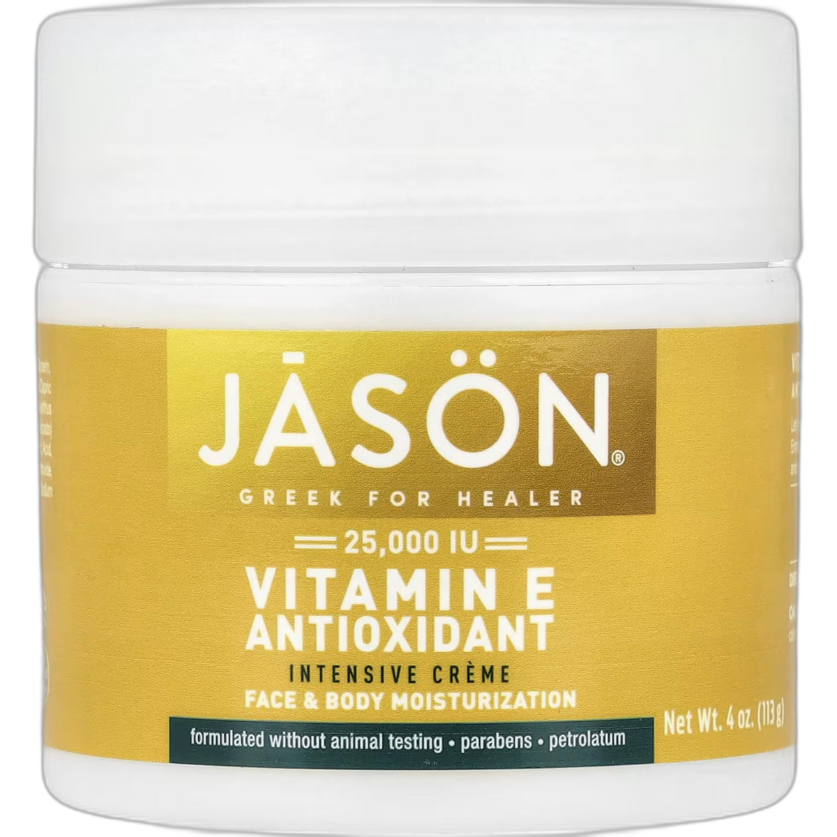 Jason Natural Products Super E Creme 25000 Iu 4 Oz
