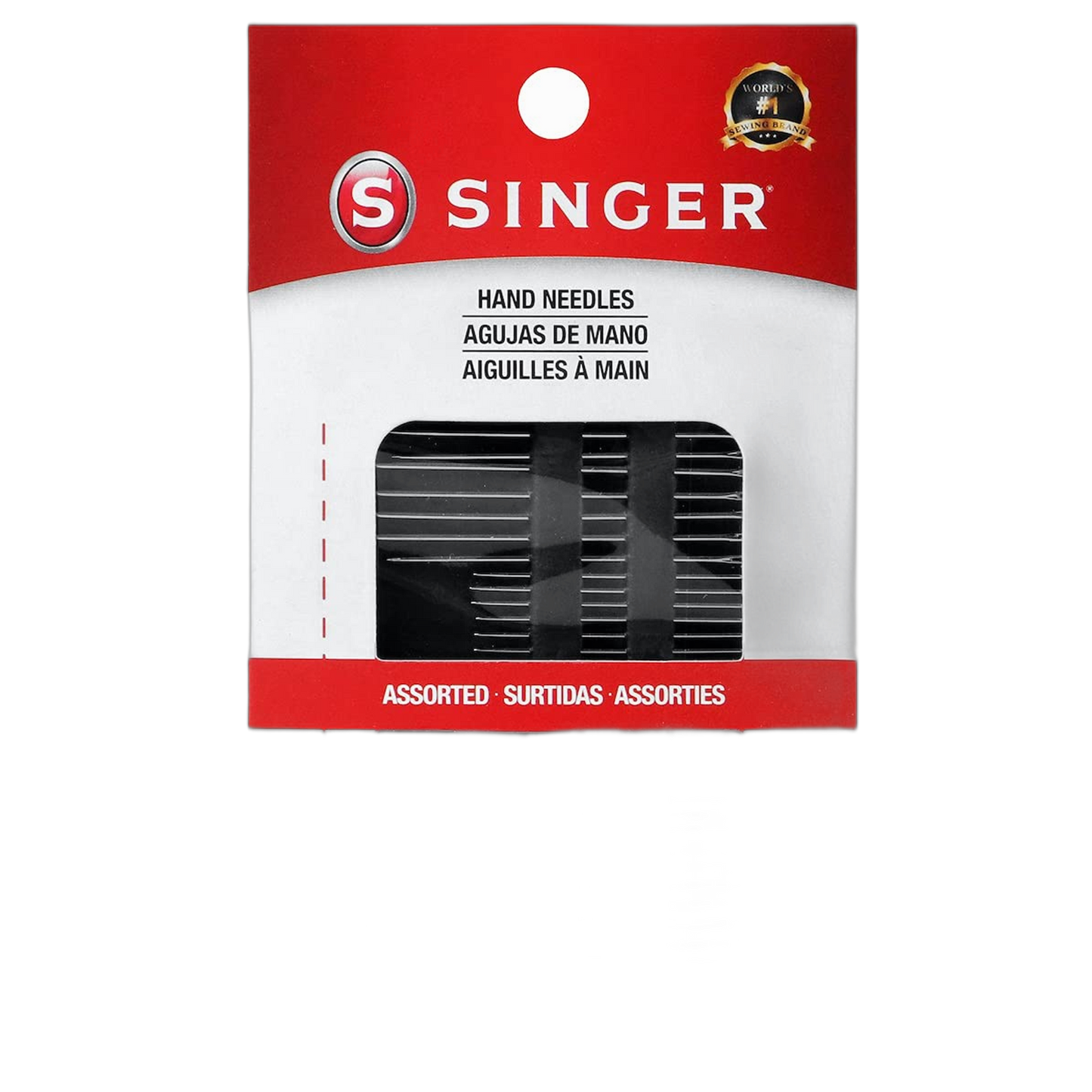 SINGER 01125 Assorted Hand Needles - Betweens, Chenille, Darners, Embroidery, Sharps & Tapestry, Assorted Sizes, 45-Count,