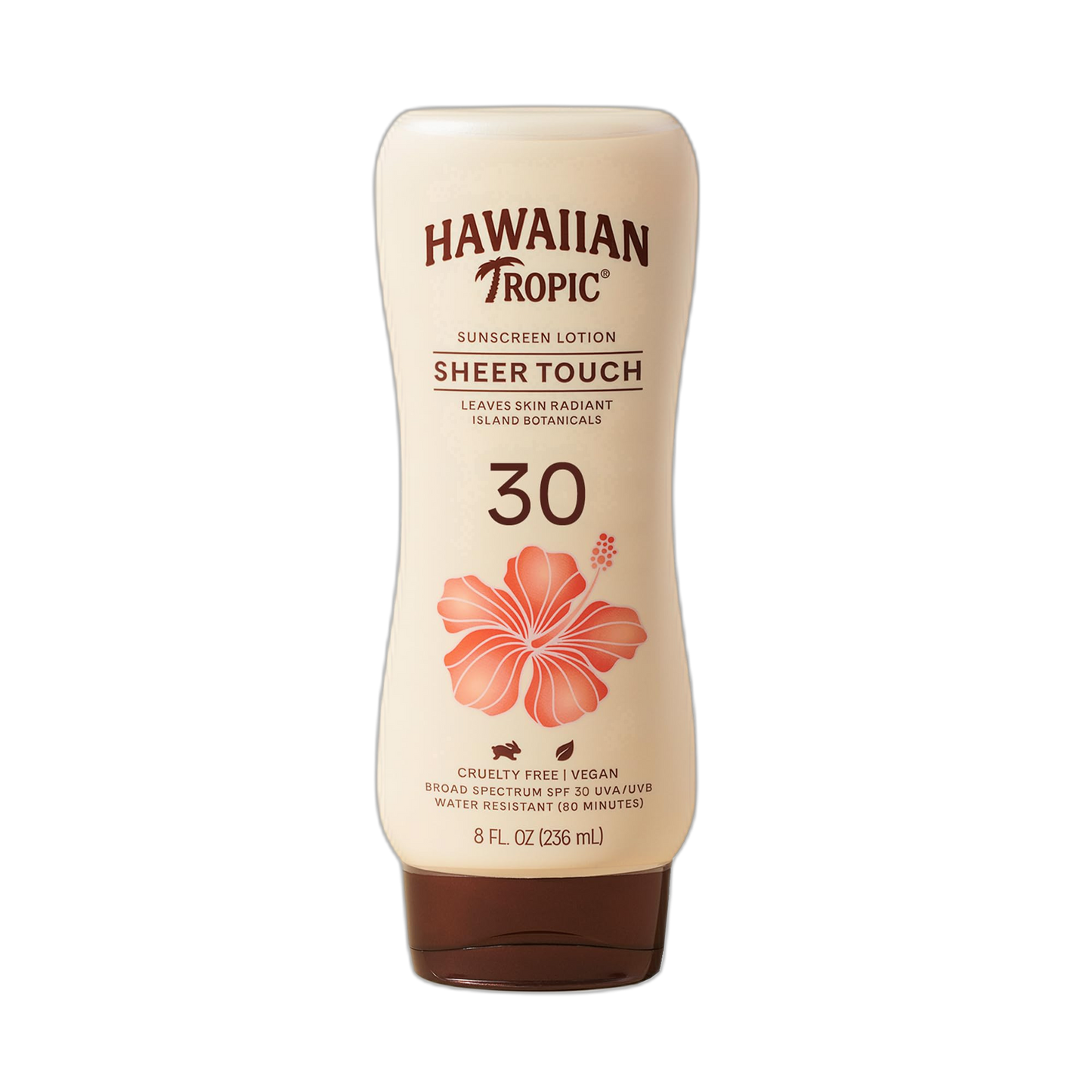 Hawaiian Tropic Sheer Touch Ultra Radiance Lotion Sunscreen SPF 30, 8oz | Hawaiian Tropic Sunscreen SPF 30, Sunblock, Broad Spectrum, Oxybenzone-Free, 8oz