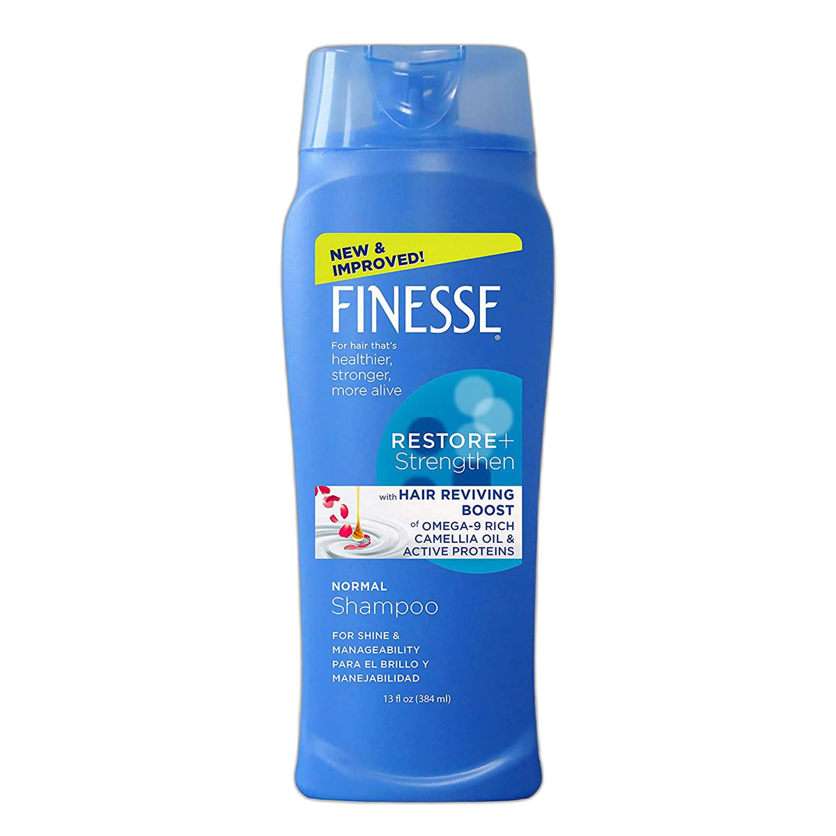 FINESSE Restore + Strengthen Normal Shampoo, 13 fl oz