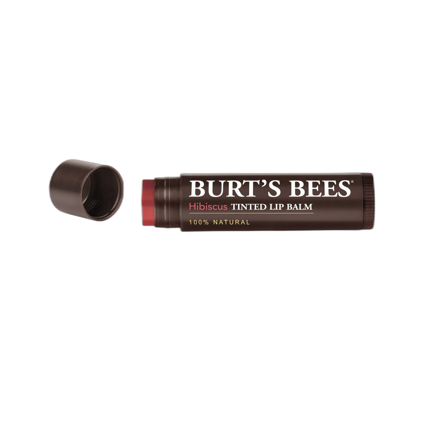 Burt's Bees Tinted Lip Balm, Hibiscus, .15 Ounce (Pack of 2)