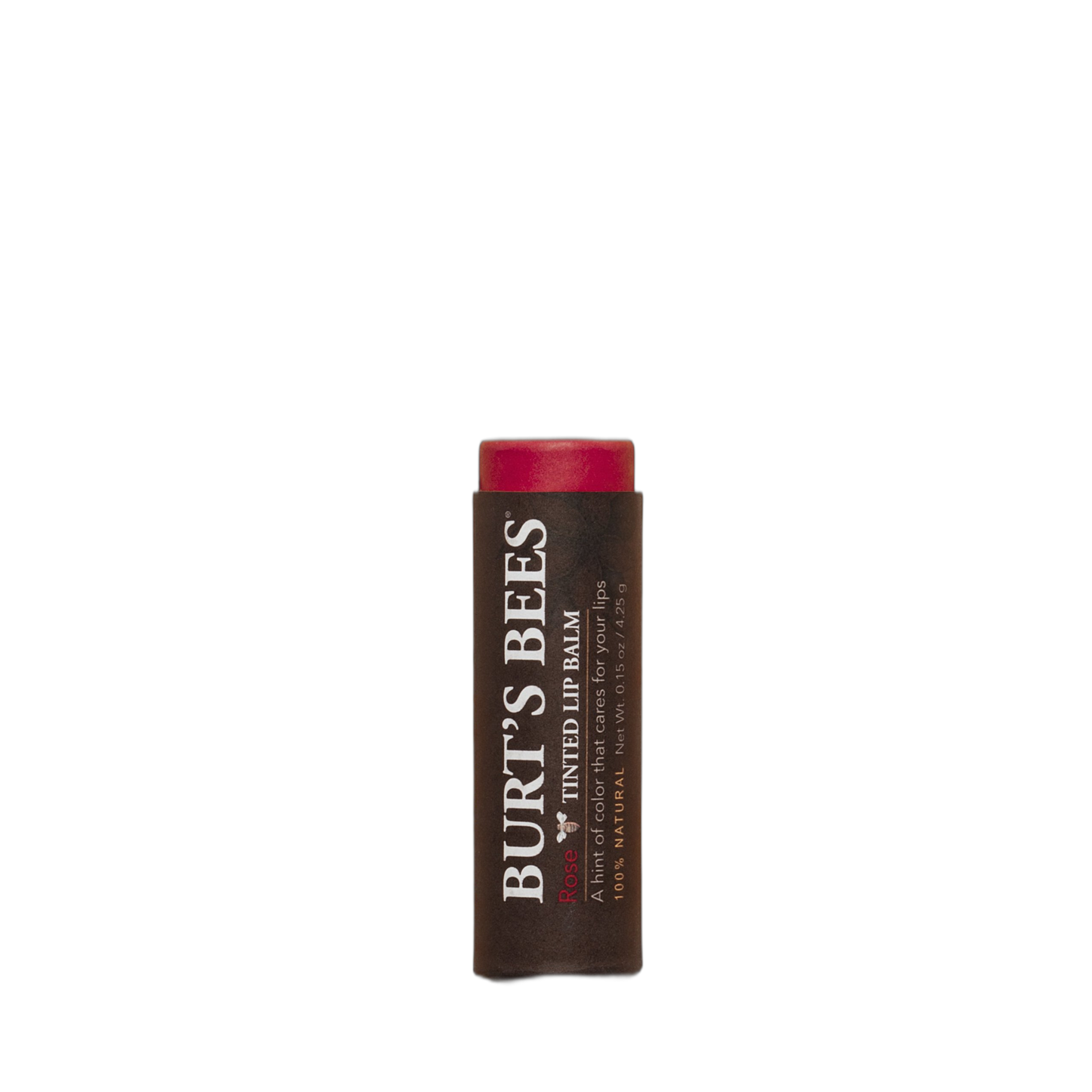 Burt's Bees 100% Natural Tinted Lip Balm, Rose with Shea Butter & Botanical Waxes – 2 Tubes