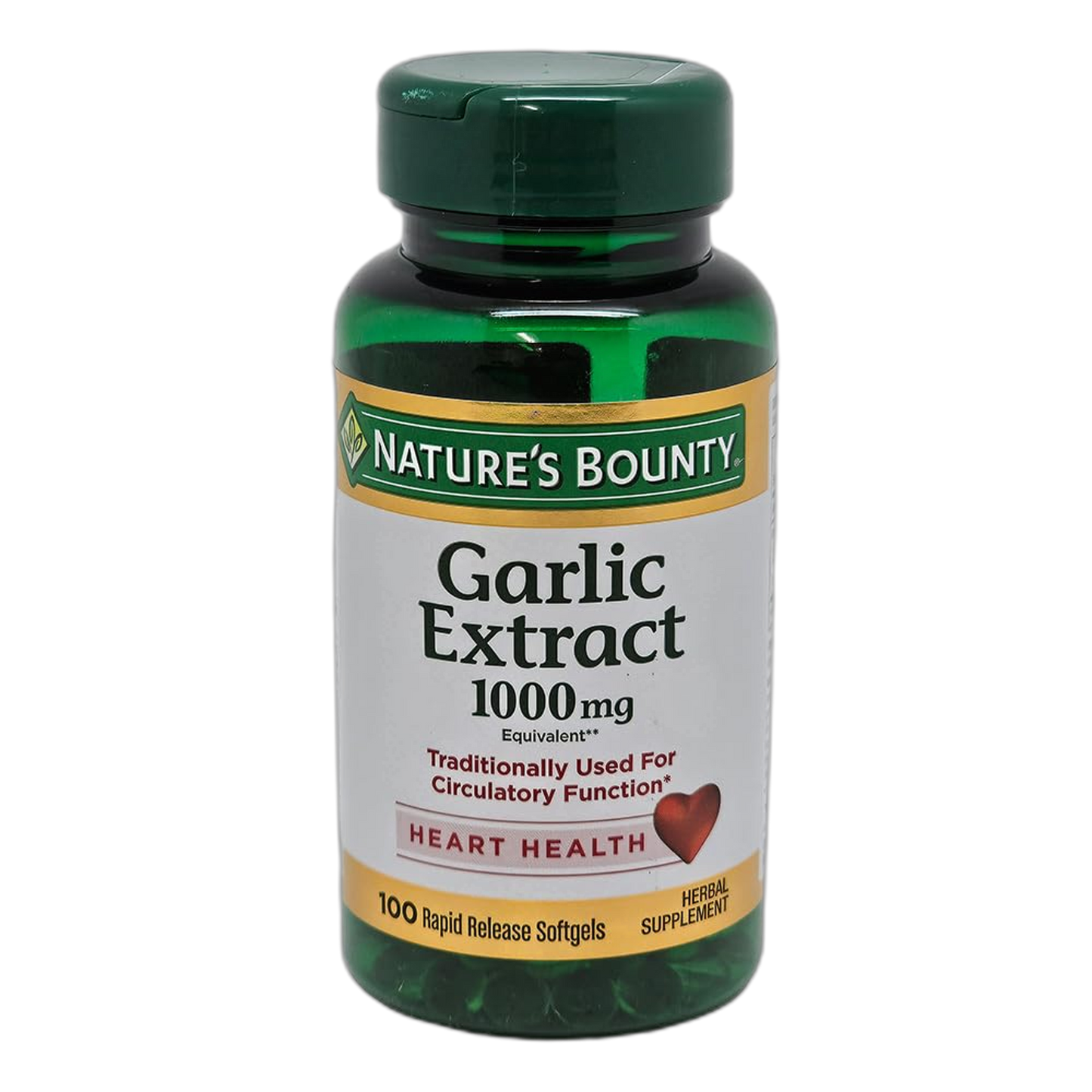 Nature's Bounty Garlic 1000 mg Softgels 100 ea