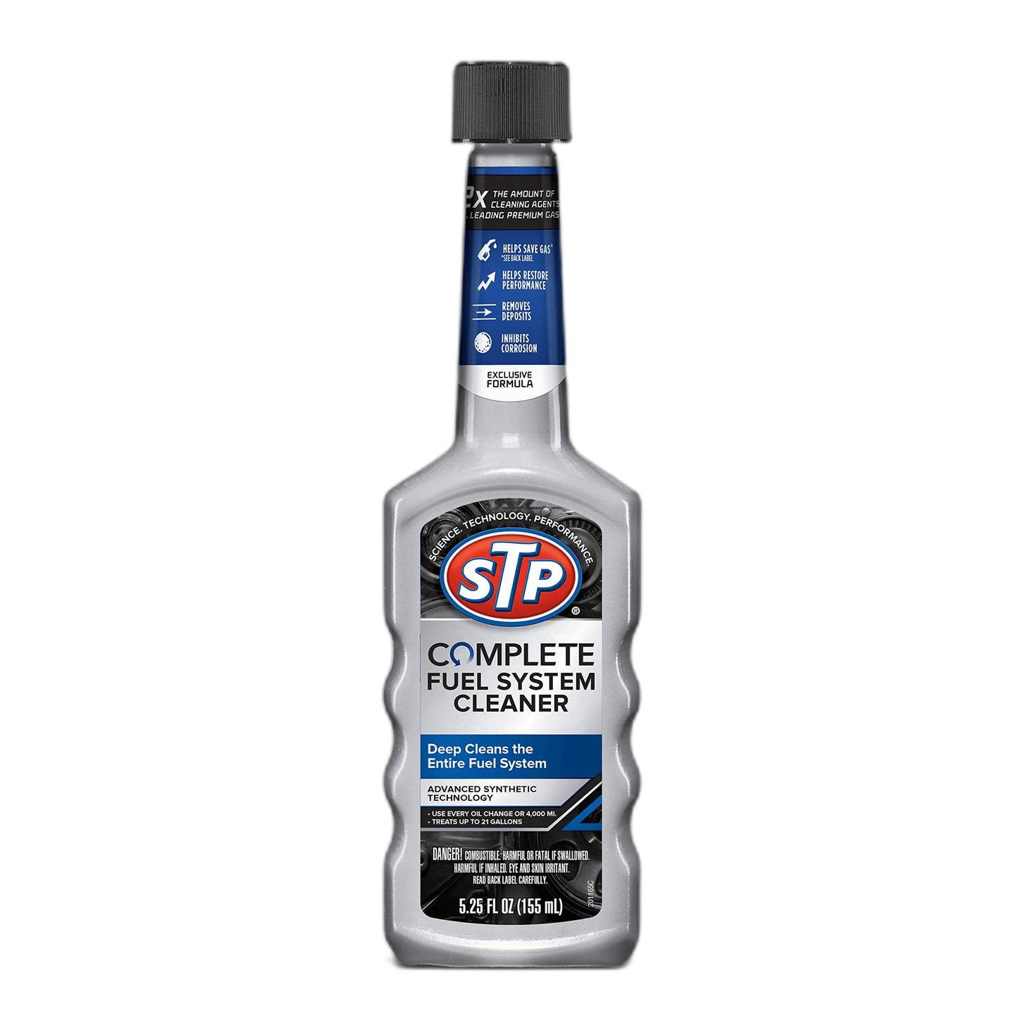 STP Complete Fuel System Cleaner, Fuel Cleaner Deep Cleans Entire Fuel System, 5.25 Oz, Multicoloured, 1 Count (Pack of 1)