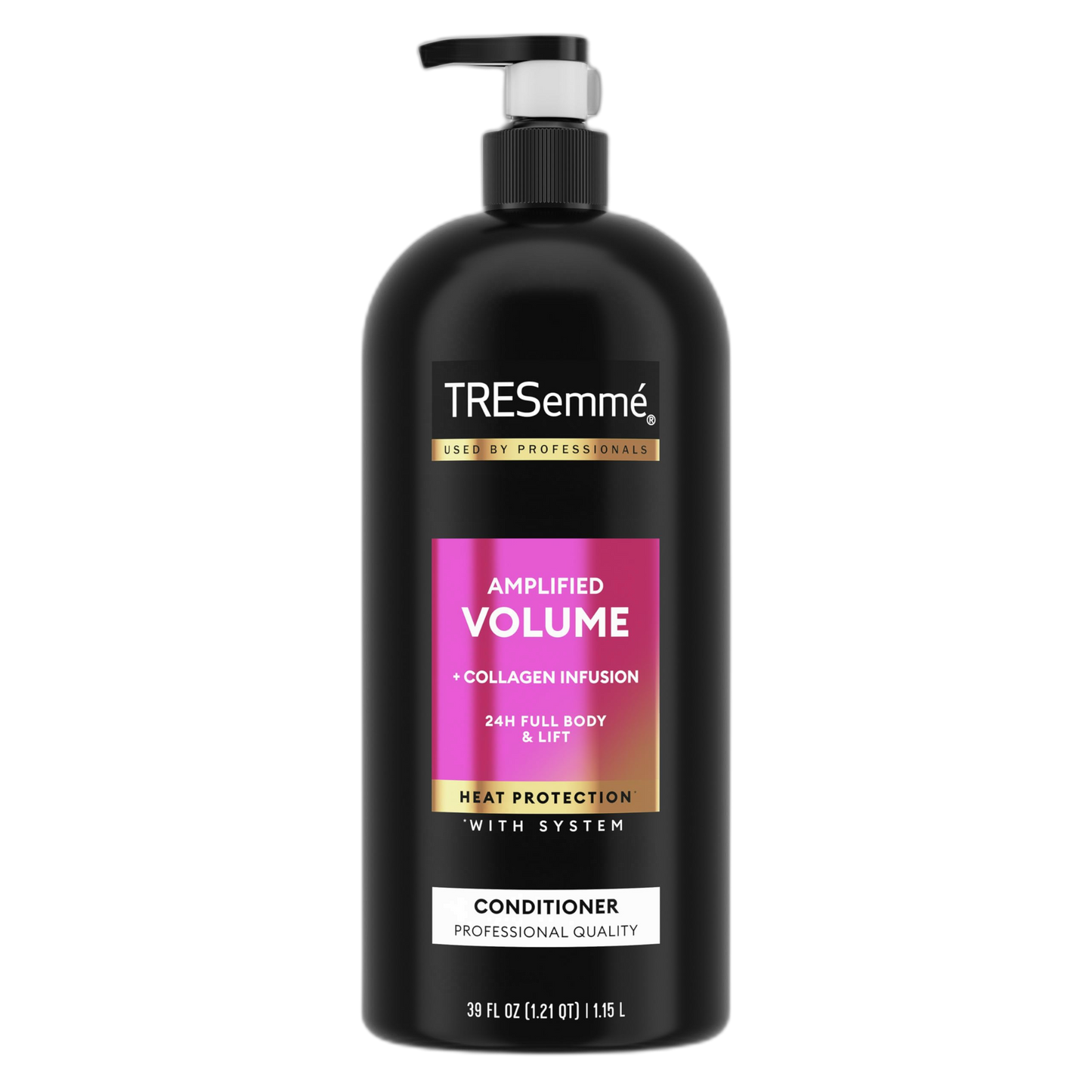 TRESemmé 24 Hour Volume Conditioner with Pump For Fine Hair Formulated With Pro Style Technology 39 Fl Oz