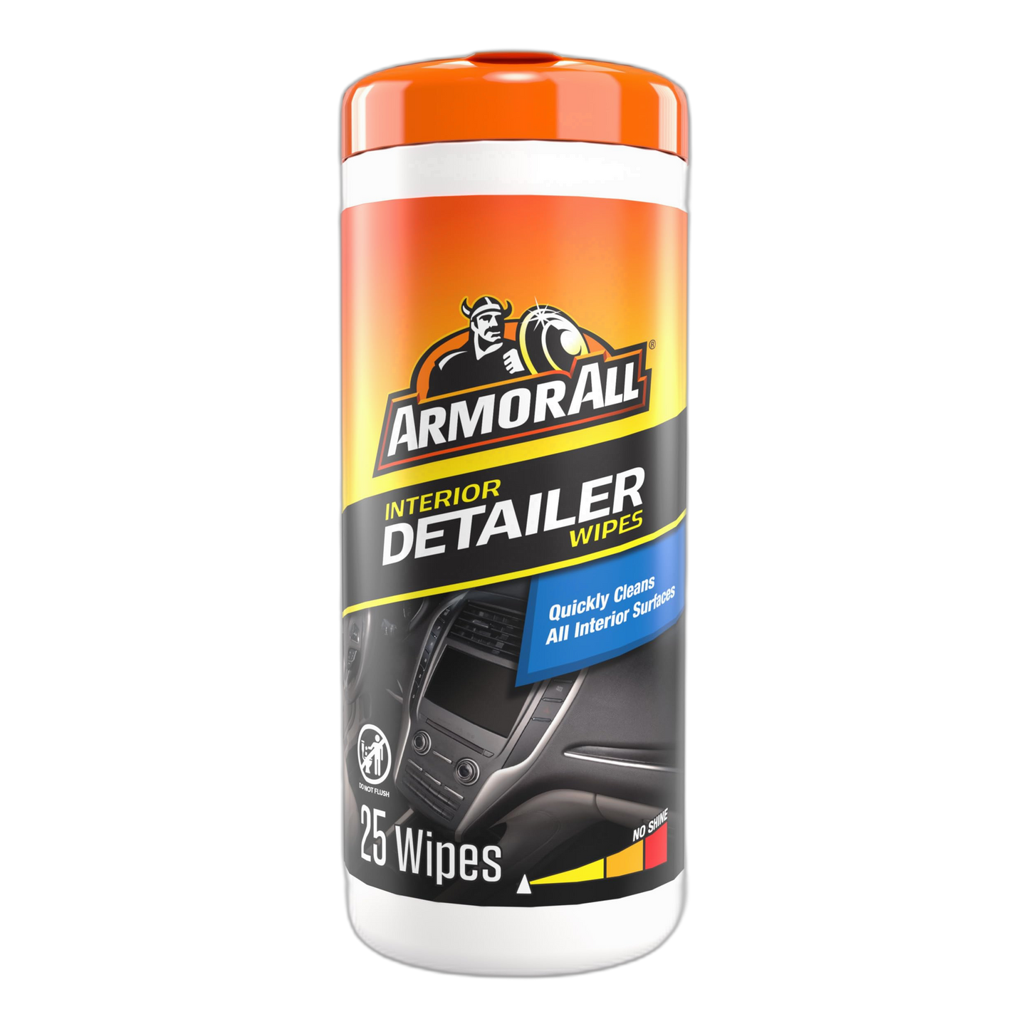 Armor All Car Detailer Wipes by Armor All, Interior Car Wipes for Dirt and Dust, 25 Count