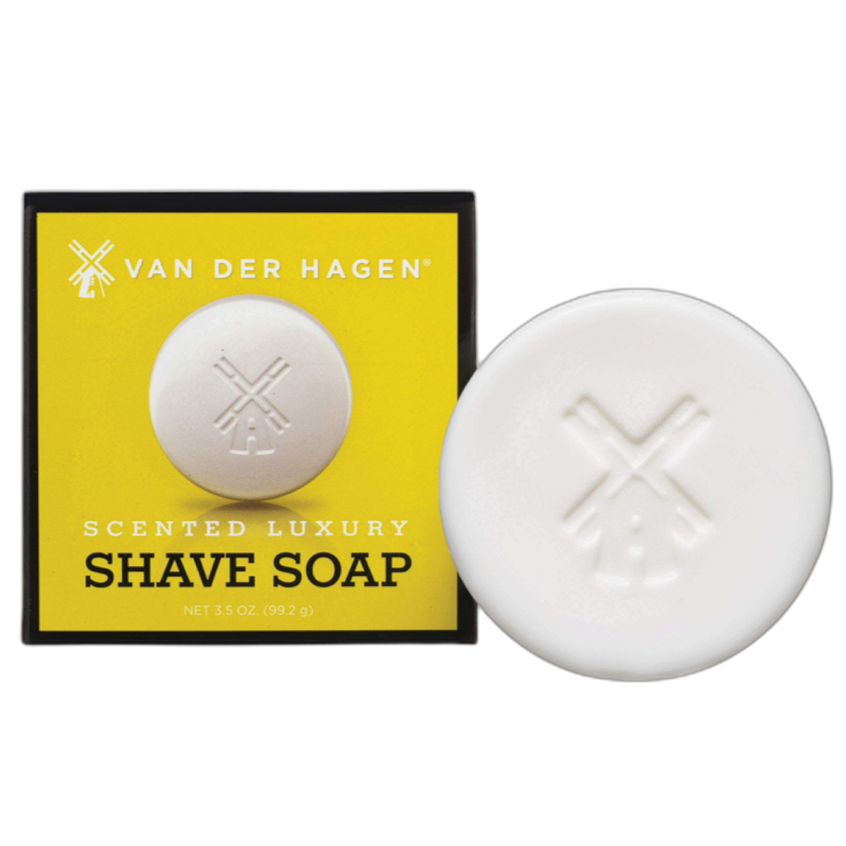 Van Der Hagen Men's Luxury Scented Shave Soap (Pack of 1)