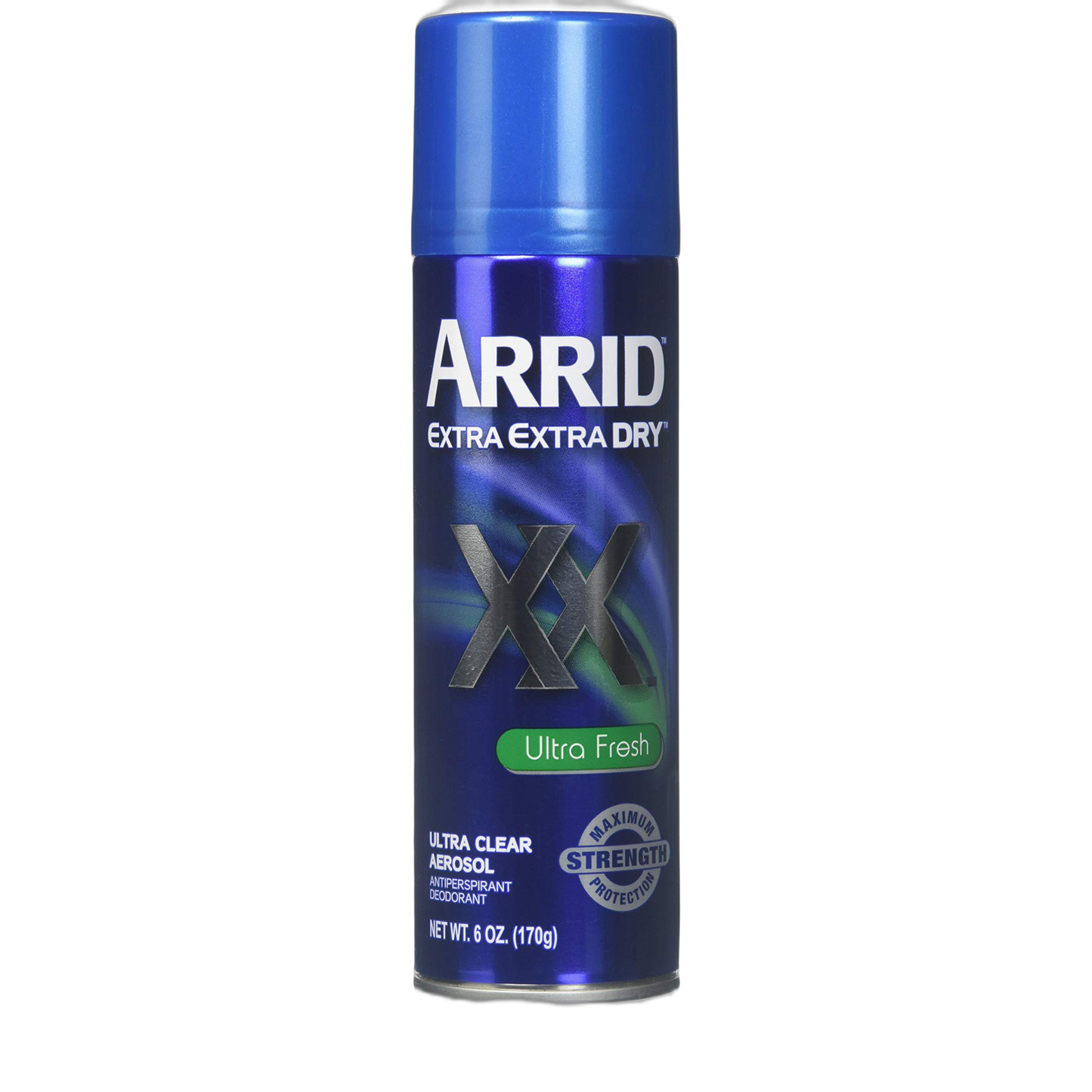 Arrid Xx U/Clr-U/Frsh Size 6z Arrid Extra Extra Dry Ultra Clear Ultra Fresh Aerosol Deodorant