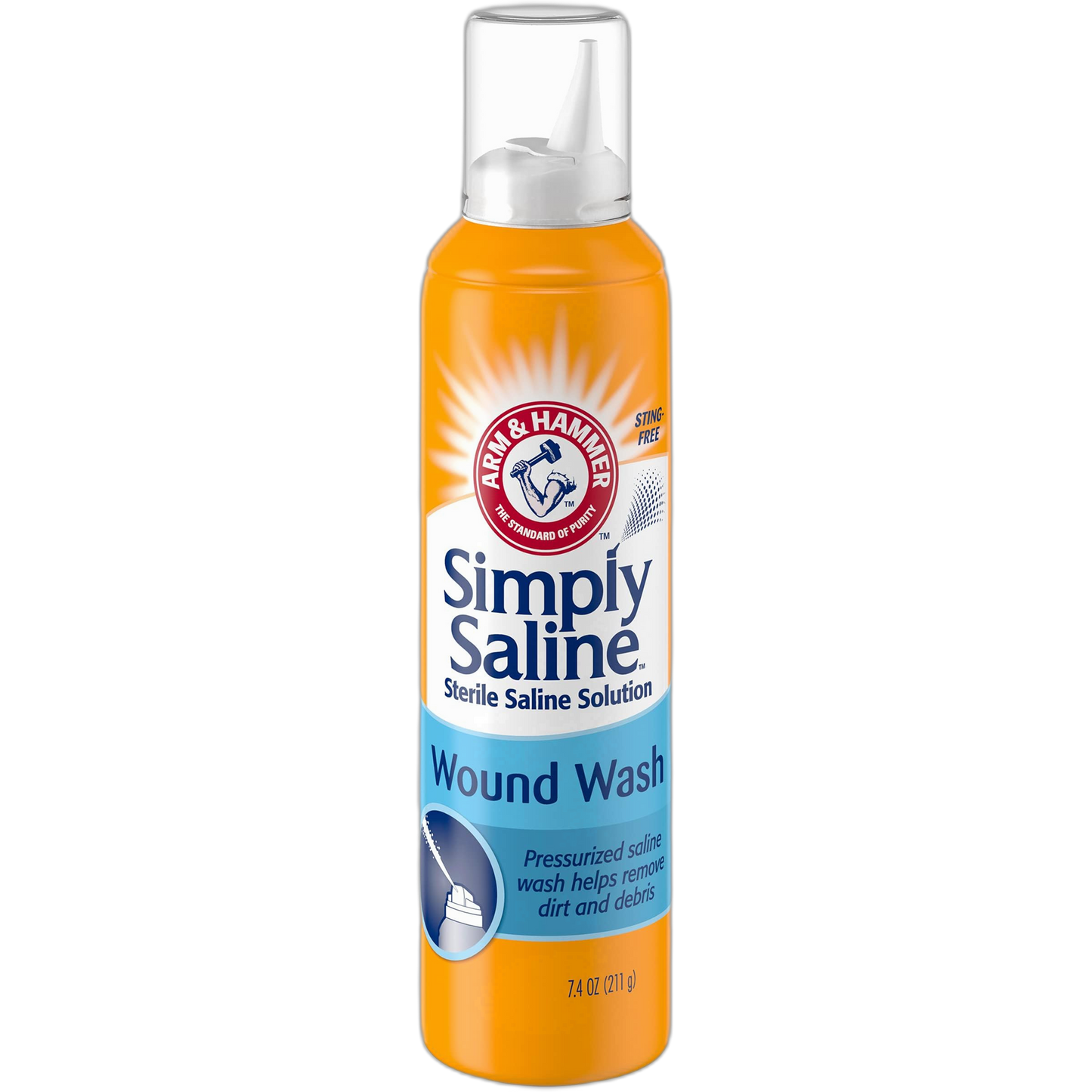 Simply Saline Wound Wash, 7.1 Oz