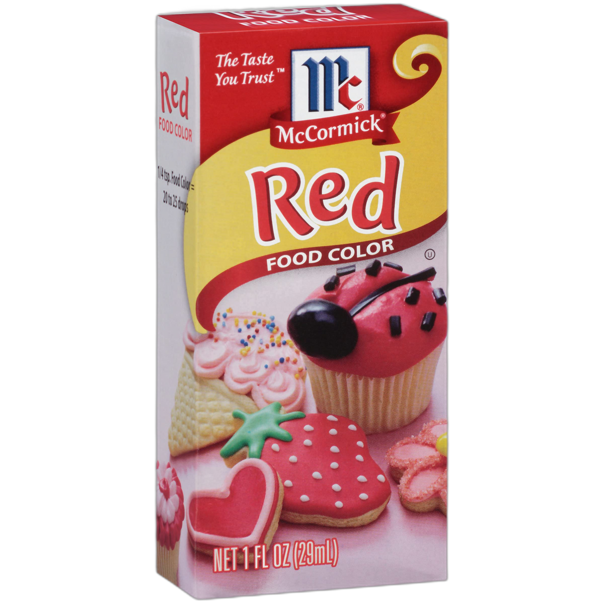 McCormick Red Food Color, 1 fl oz