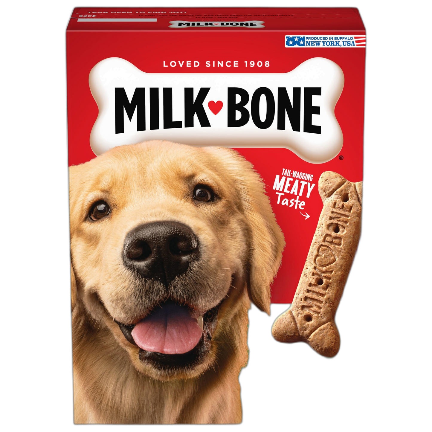 Milk-Bone Original Dog Treats for Large Dogs, 24 Ounce, Crunchy Biscuit Helps Clean Teeth