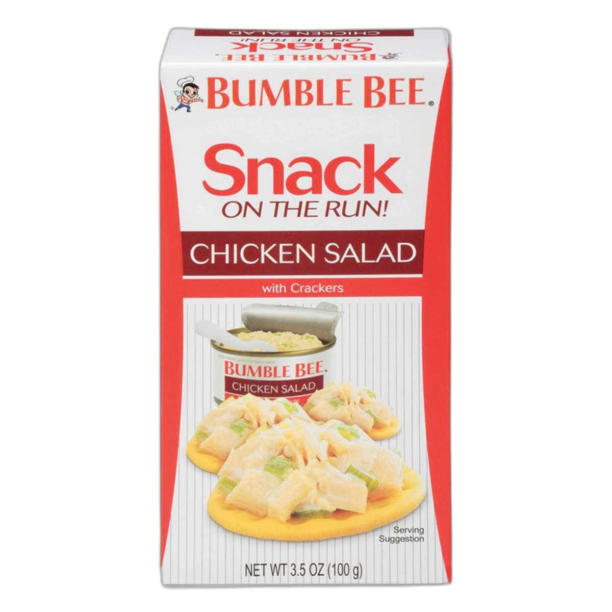 BUMBLE BEE Snack on the Run! Chicken Salad with Crackers (Pack of 12 / 3.5 oz kit)