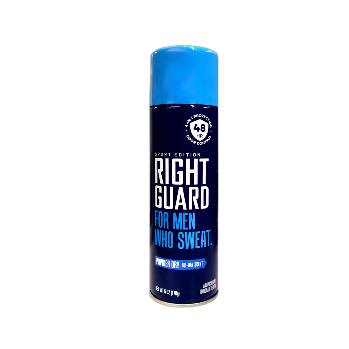 Right Guard Aerosol Sport Powder Dry Antiperspirant, 6 oz