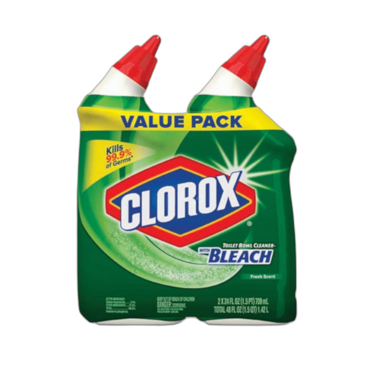 Clorox Toilet Bowl Cleaner, Fresh Scent, 24 Fluid Ounces