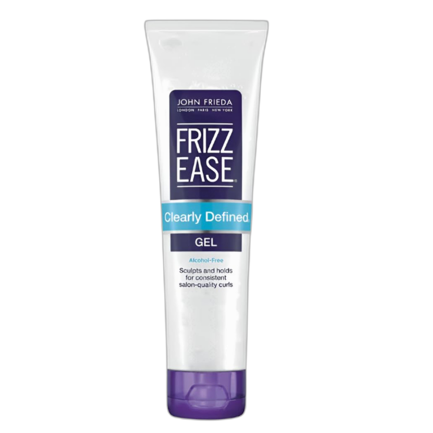 John Frieda Frizz Ease Clearly Defined Gel, Alcohol-Free Styling Gel for Sculpted and Defined Curls, 5 Ounces