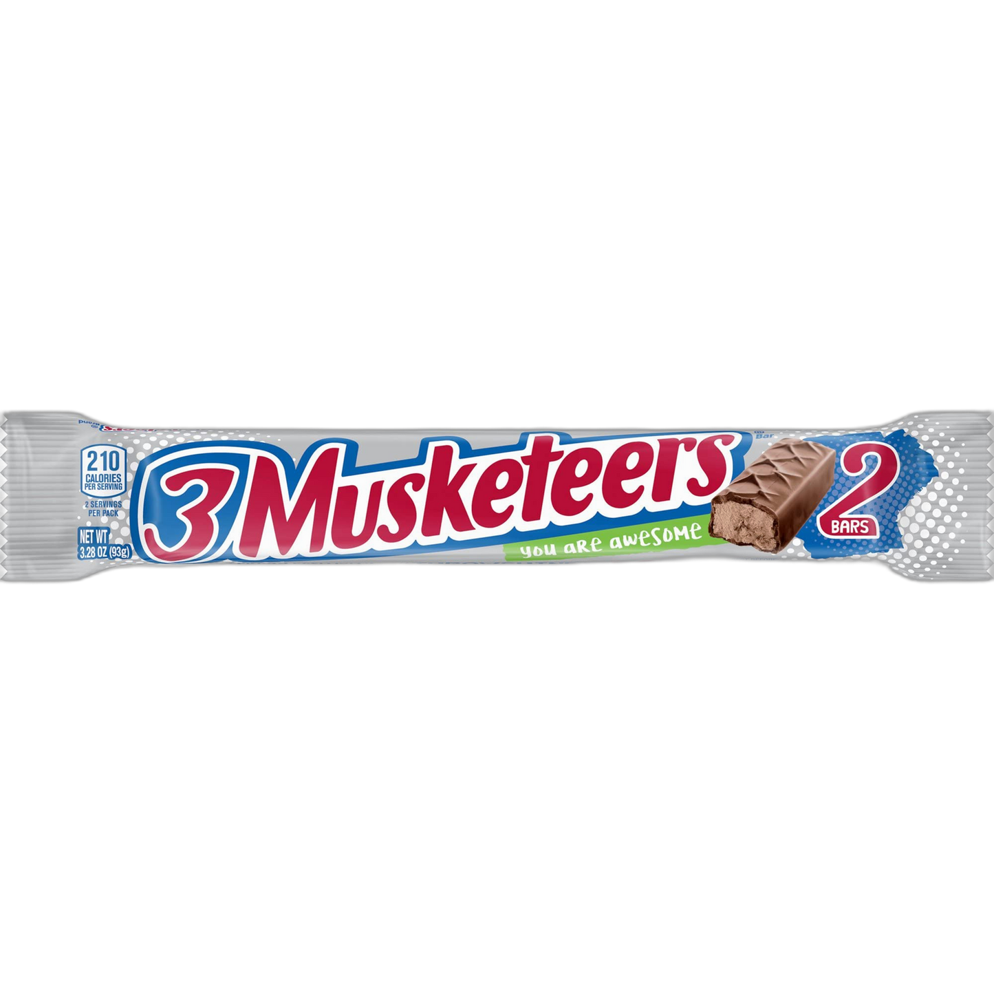 3 Musketeers Milk Chocolate Candy Bar 1.92 oz.