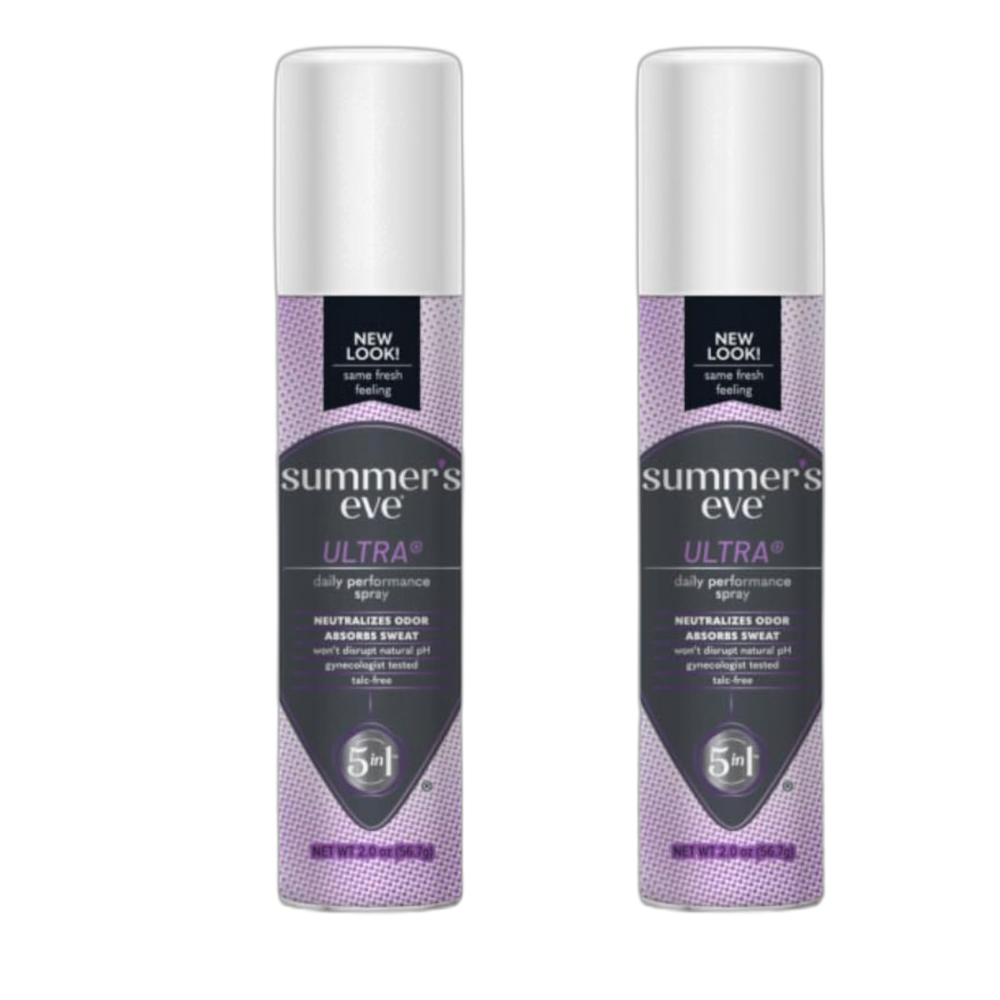 Summer's Eve Ultra Daily Active Feminine Spray, pH balanced, 2 Oz (Pack of 2)
