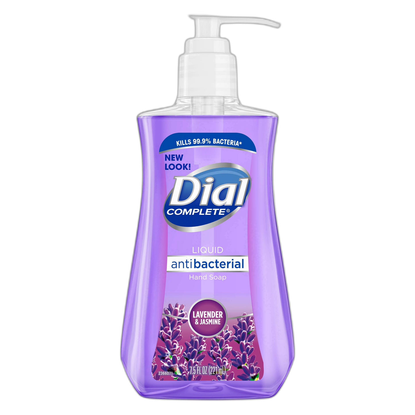 Dial Antibacterial Liquid Hand Soap, Lavender & Twilight Jasmine, 7.5 Fluid Ounces