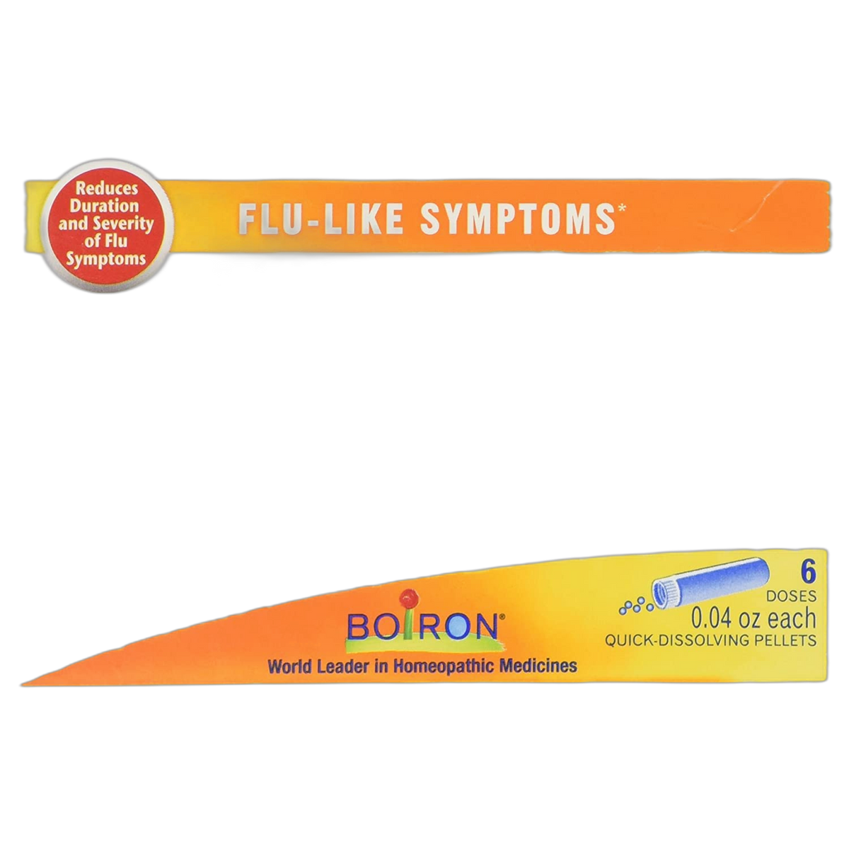 Boiron - Oscillococcinum Quick-Dissolving Pellets for Flu-Like Symptoms - 6 Dose(s)