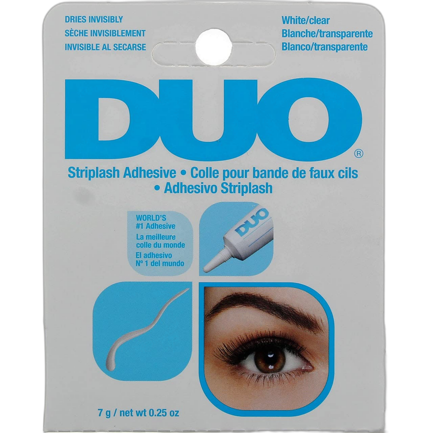 Duo Eyelash Adhesive 0.25oz White/Clear (3 Pack)