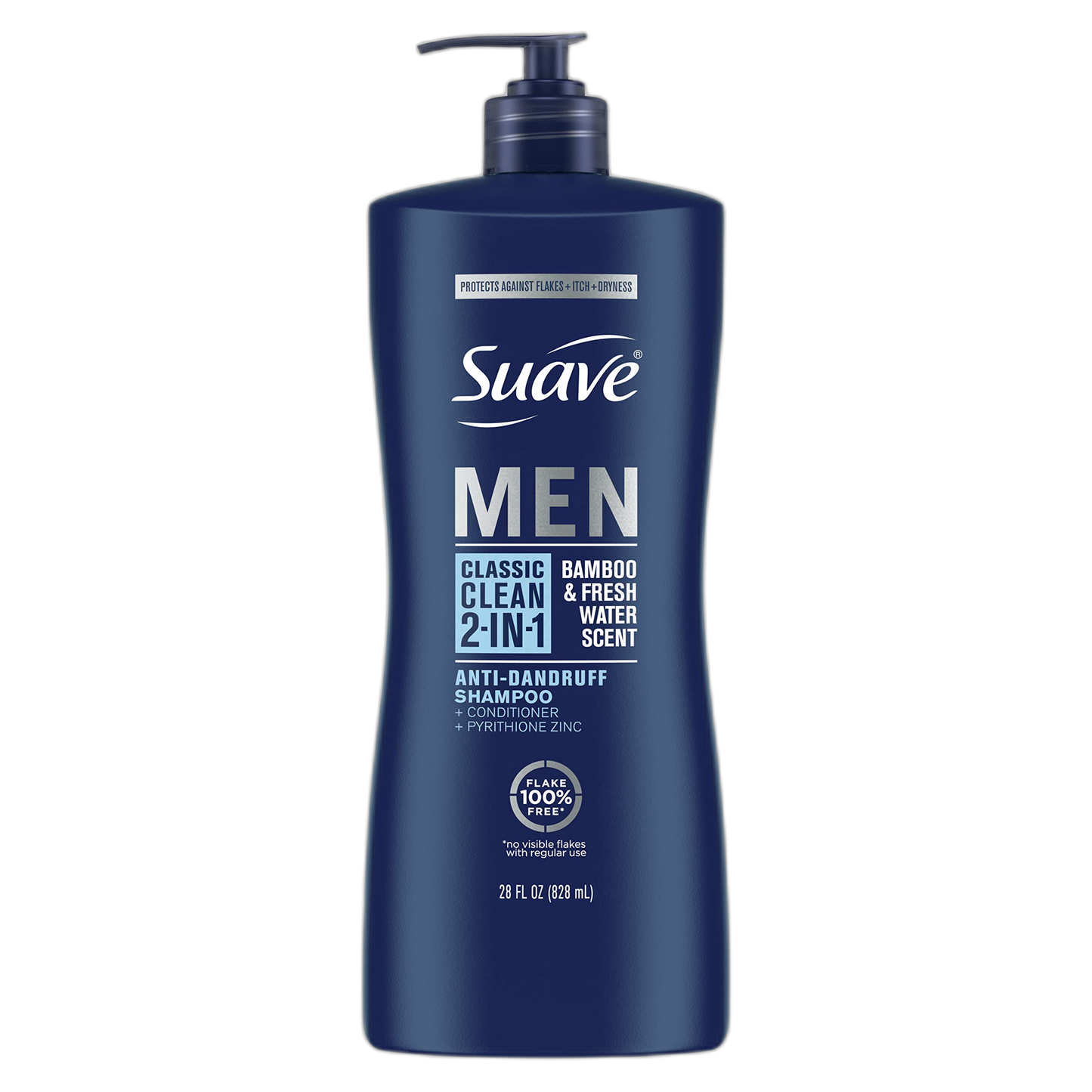 Suave Men 2 in 1 AntiDandruff Shampoo and Conditioner Classic Clean 28 oz