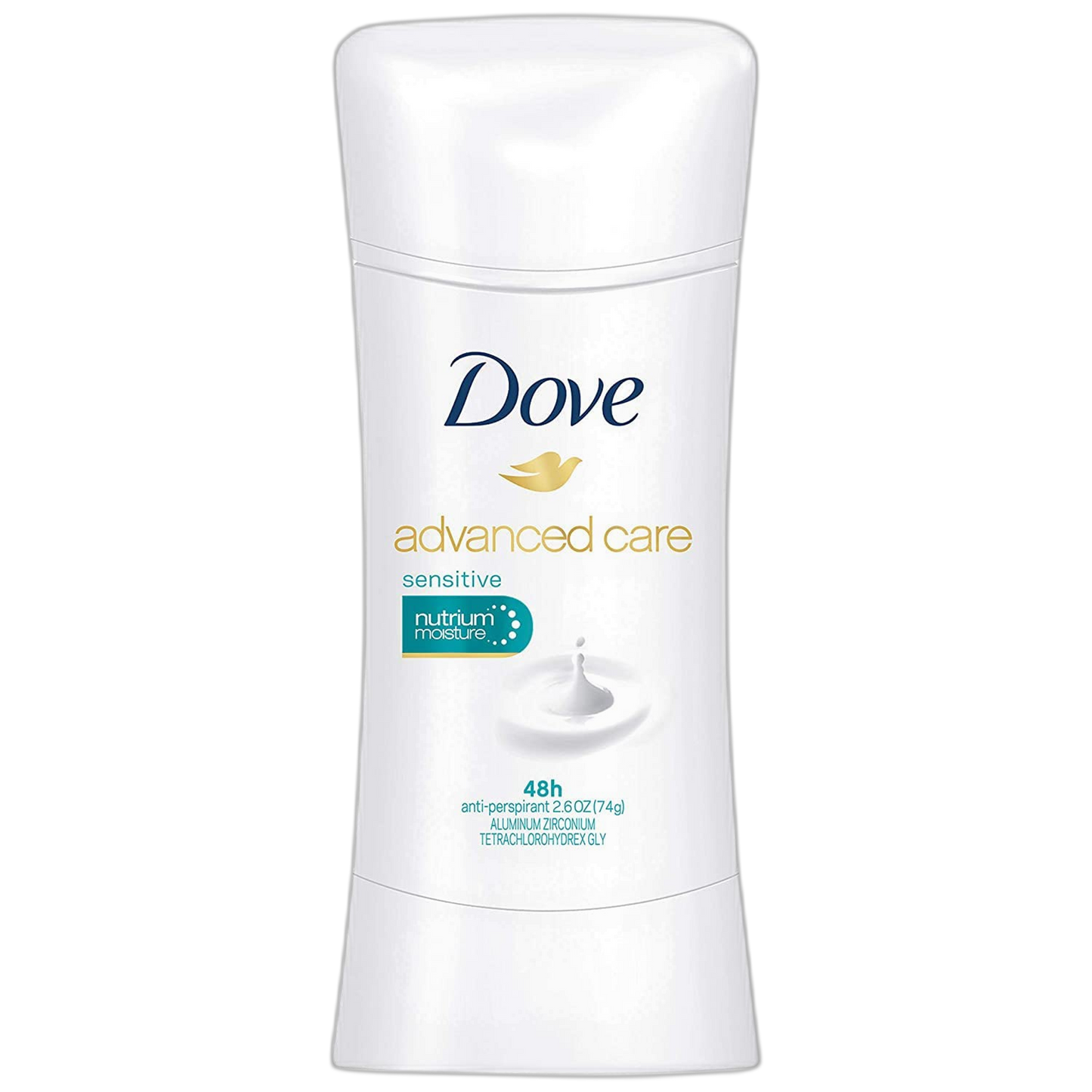 Dove Advanced Care Antiperspirant Deodorant, Sensitive 2.6 Oz